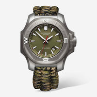 Victorinox I.N.O.X Green Camo Stainless Steel Quartz Men's Watch 241727