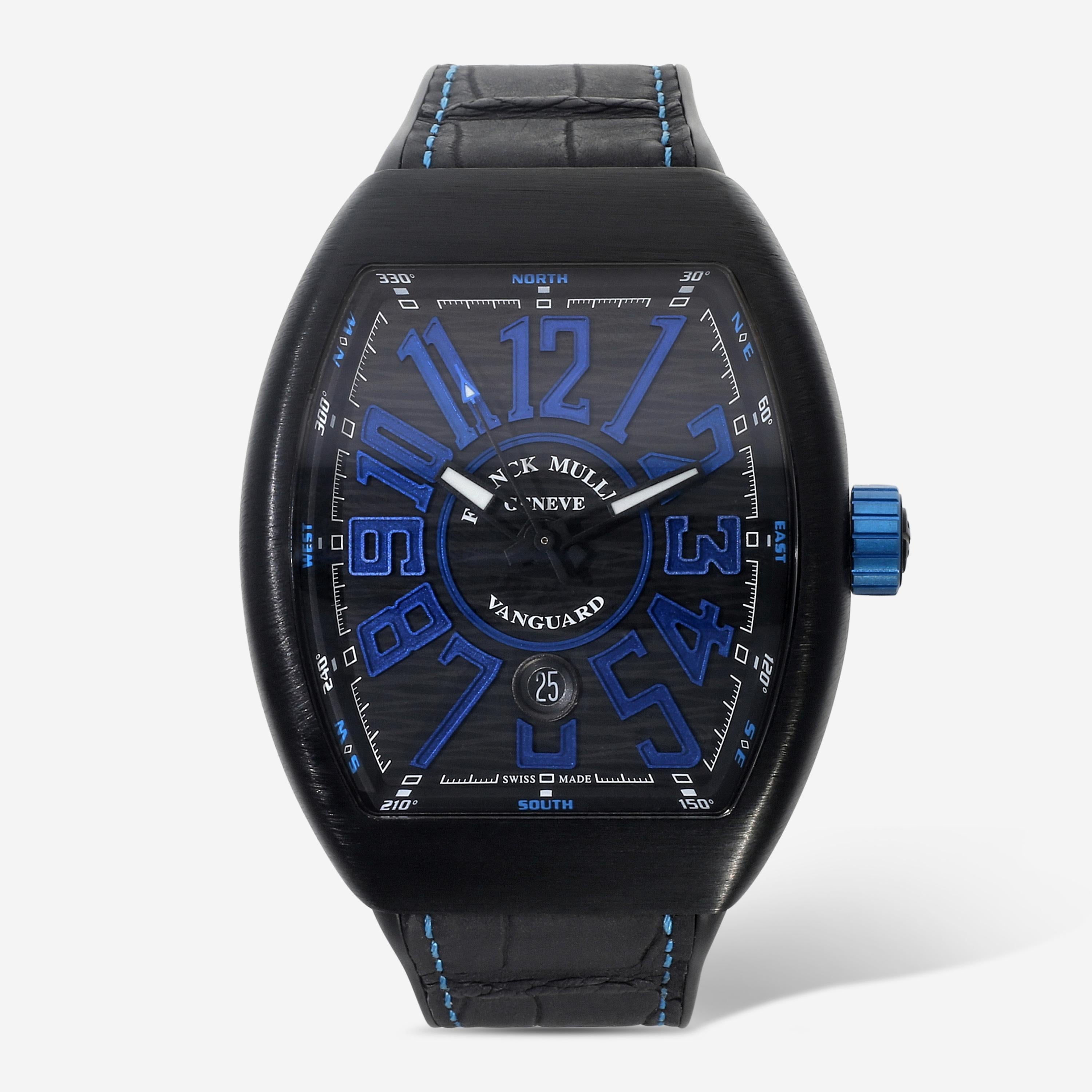 Franck Muller Vanguard Classic Carbon Automatic Men's Watch V45SCCBNRCARBBL