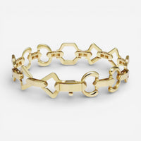 Gucci 18K Yellow Gold Horsebit Bracelet YBA749662001016 - THE SOLIST