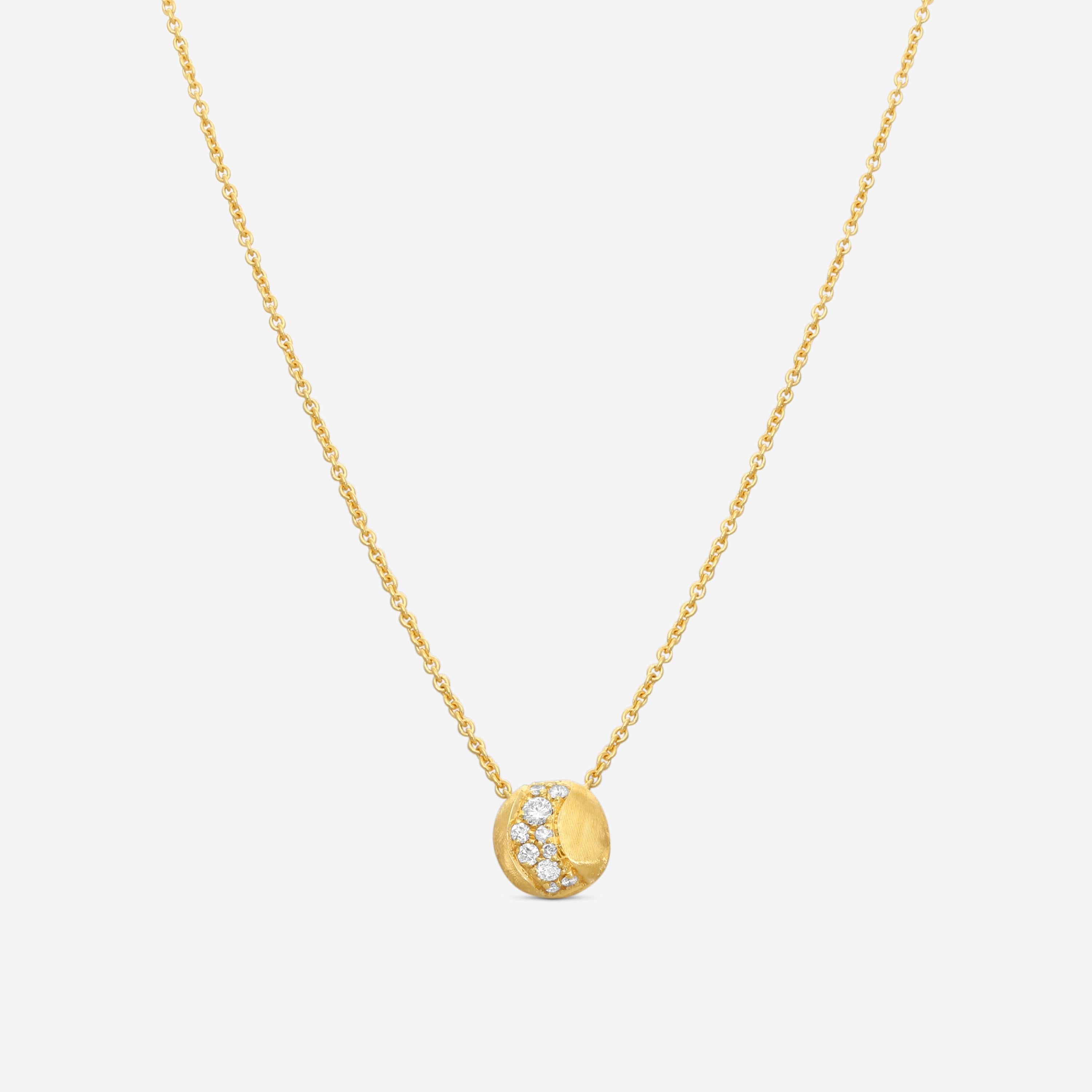 Marco Bicego Africa 18K Yellow Gold Diamond Necklace CB2290_B_Y_02