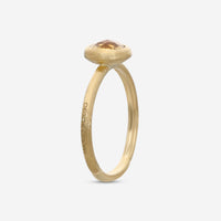 Marco Bicego Jaipur 18K Yellow Gold Yellow Quartz Statement Ring Sz. 6 AB471_QG01_Y_02
