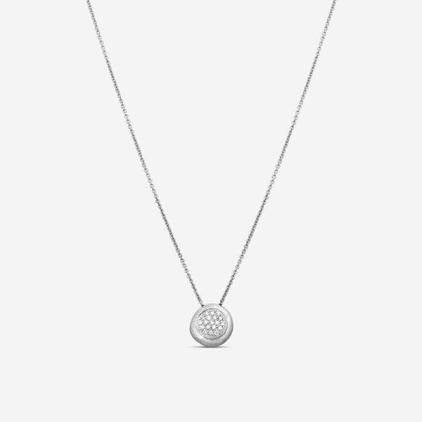 Marco Bicego Jaipur Link 18K White Gold Diamond Pendant Necklace CB1809_B_W_02