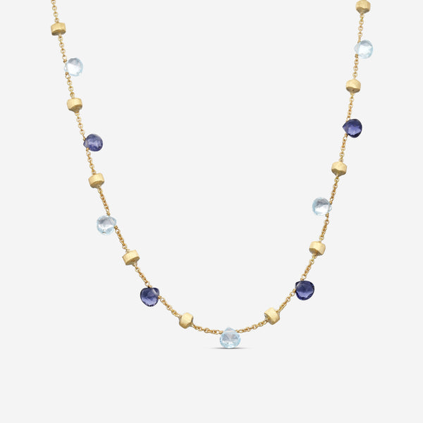Marco Bicego Paradise 18K Yellow Gold Topaz & Iolite Necklace CB1155_MIX240_Y_02