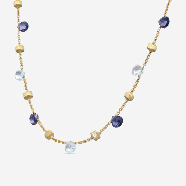 Marco Bicego Paradise 18K Yellow Gold Topaz & Iolite Necklace CB1155_MIX240_Y_02