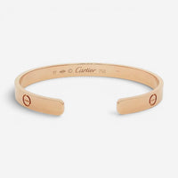 Cartier Love Open 18K Rose Gold Cuff Bracelet XV3122