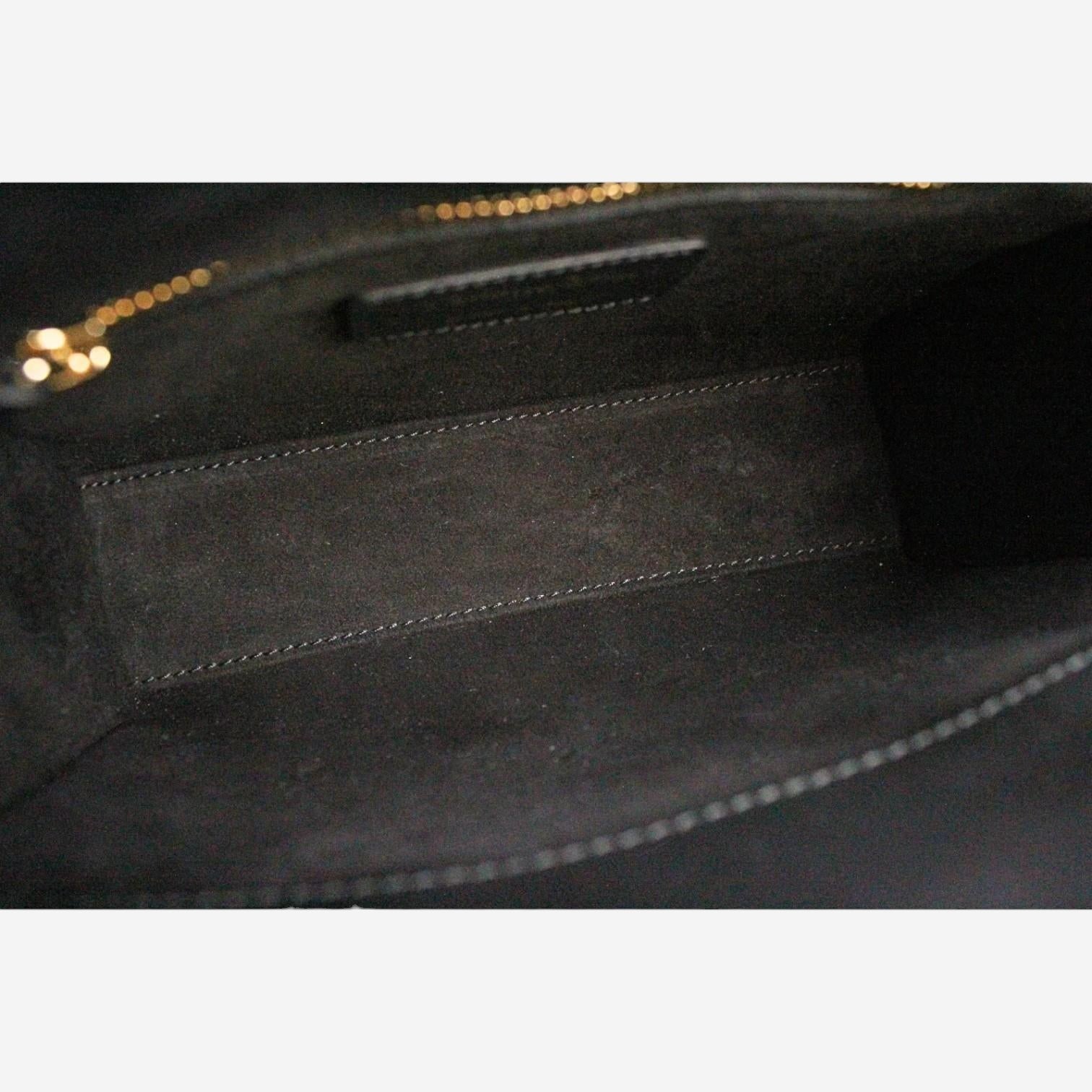 Christian Dior Lady Dior Mini Black Leather Handbag M0505ONGE