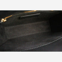 Christian Dior Lady Dior Mini Black Leather Handbag M0505ONGE