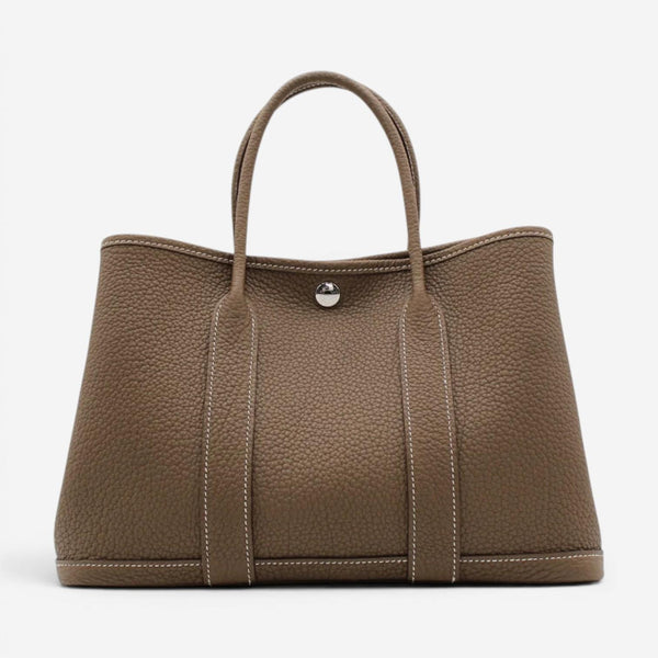 Hermes Garden Party 30 Etoupe Negonda Leather Tote Bag 051568CK