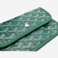 Goyard Saint Louis GM Green Coated Canvas Tote Bag 2600038794926