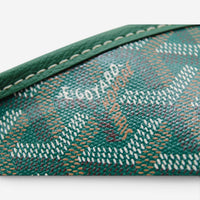 Goyard Saint Louis GM Green Coated Canvas Tote Bag 2600038794926