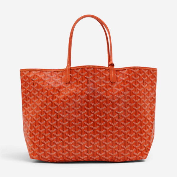 Goyard Saint Louis PM Orange Coated Canvas Tote Bag 2600038794971