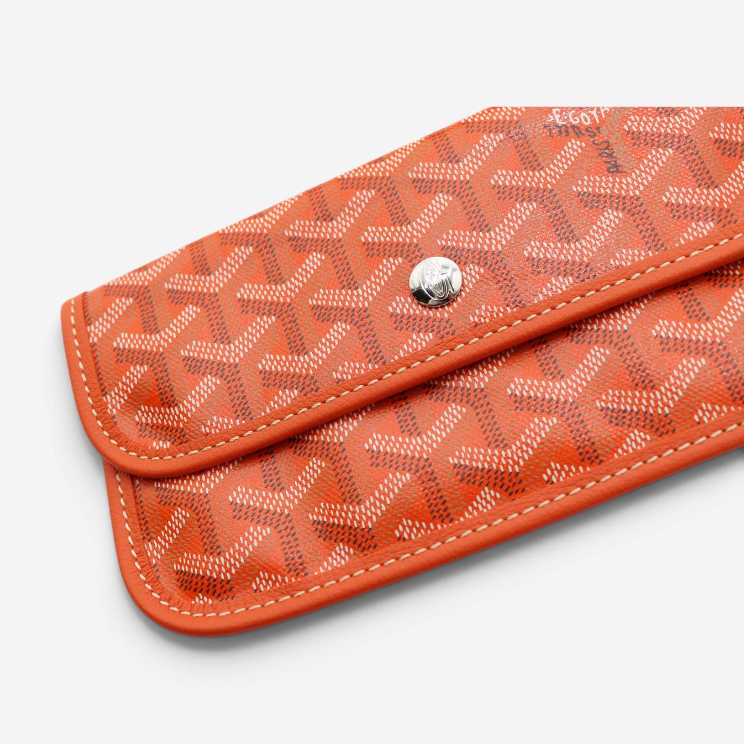 Goyard Saint Louis PM Orange Coated Canvas Tote Bag 2600038794971