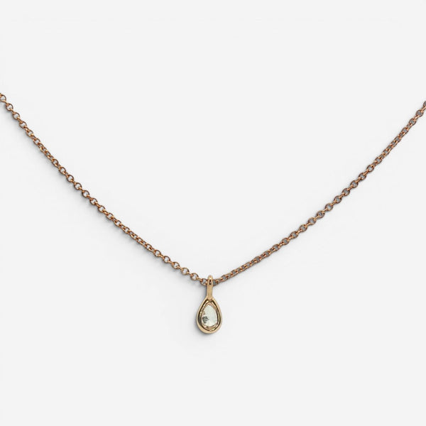 Tiffany & Co. Diamond by the Yard 18K Rose Gold Pendant Necklace 33079397