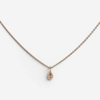 Tiffany & Co. Diamond by the Yard 18K Rose Gold Diamond Pendant Necklace 6014781