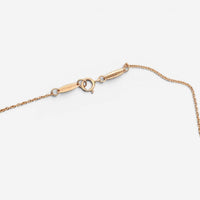 Tiffany & Co. Diamond by the Yard 18K Rose Gold Diamond Pendant Necklace 6014781