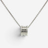 Bulgari B.zero1 18K White Gold Pendant Necklace 2337AL