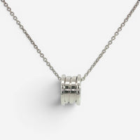 Bulgari B.zero1 18K White Gold Pendant Necklace 2337AL