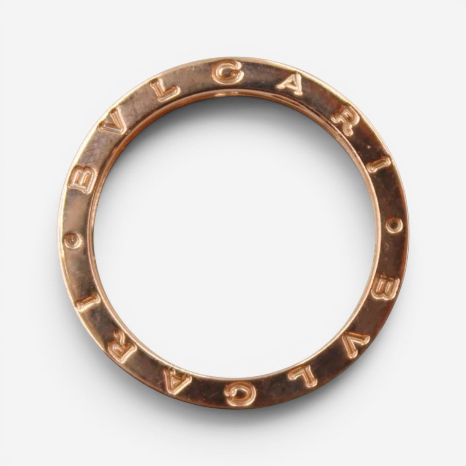 Bulgari B.zero1 18K Rose Gold Ring Sz. 12.5 2600040216249