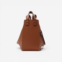 Loewe Hammock Small Brown Leather Handbag 38730S35