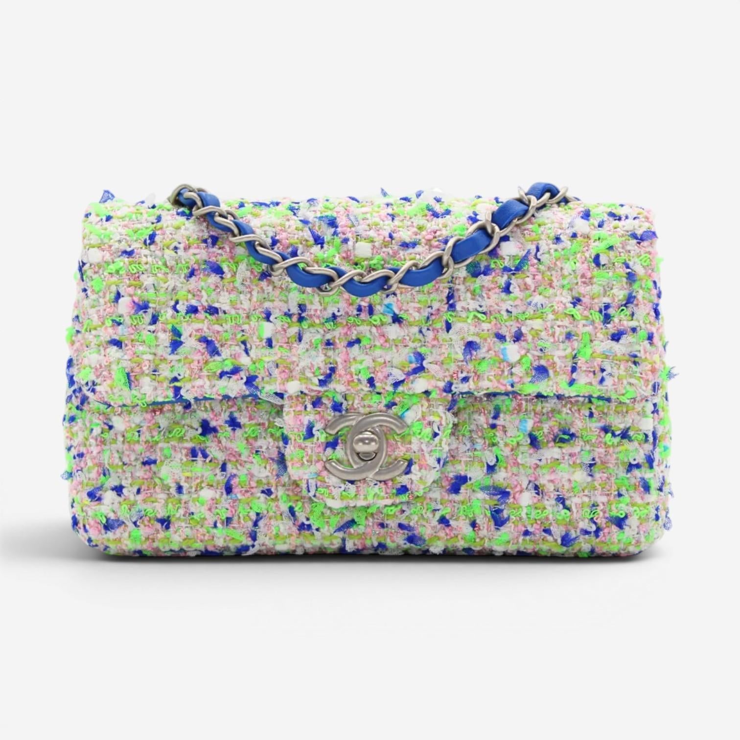 Chanel Classic Mini Multi Tweed Shoulder Bag 69900