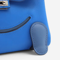 Hermès Kelly Doll Blue Zellige Blue Agate Swift Leather Handbag 079207CK