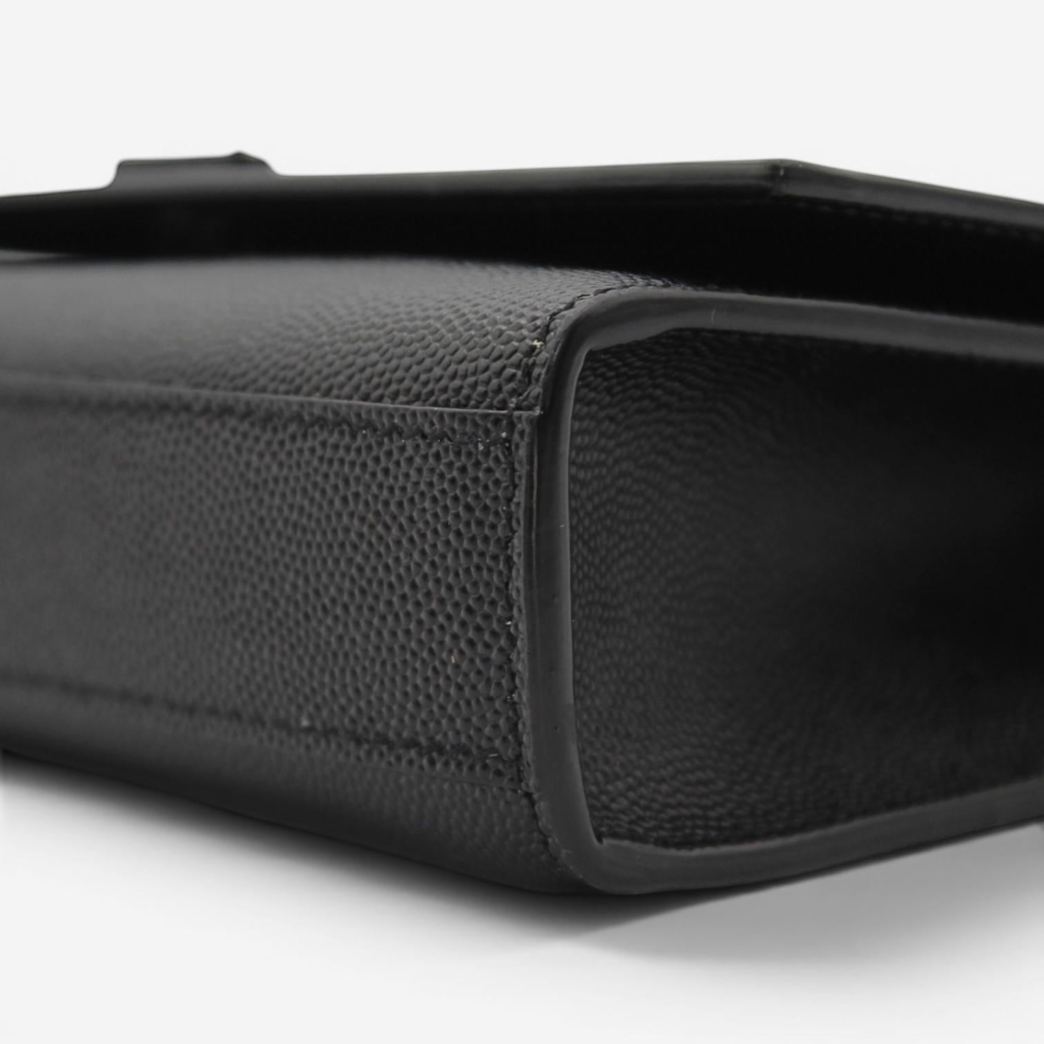 Saint Laurent Kate Small Black Leather Shoulder Bag 469390