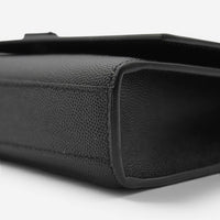 Saint Laurent Kate Small Black Leather Shoulder Bag 469390