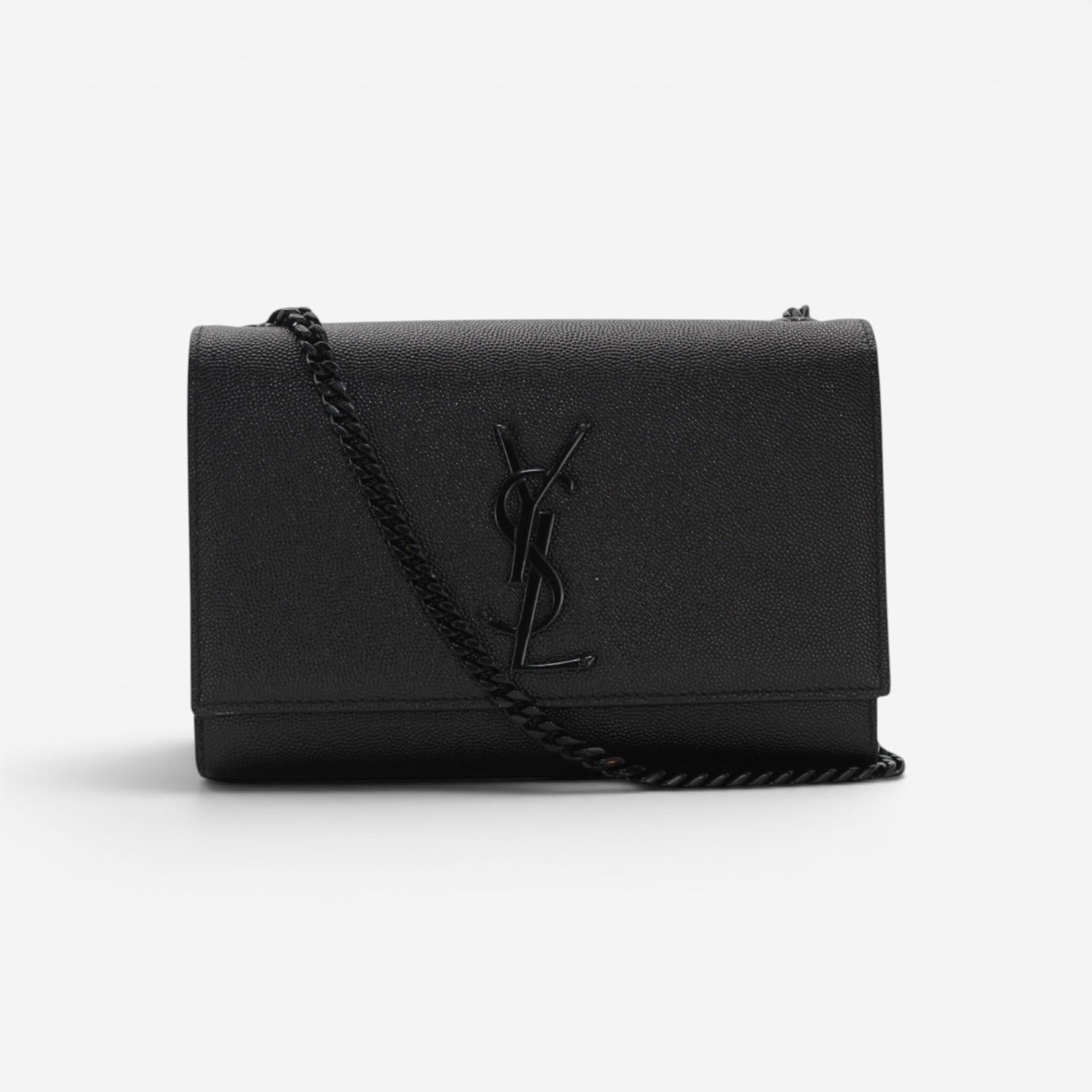 Saint Laurent Kate Small Black Leather Shoulder Bag 469390