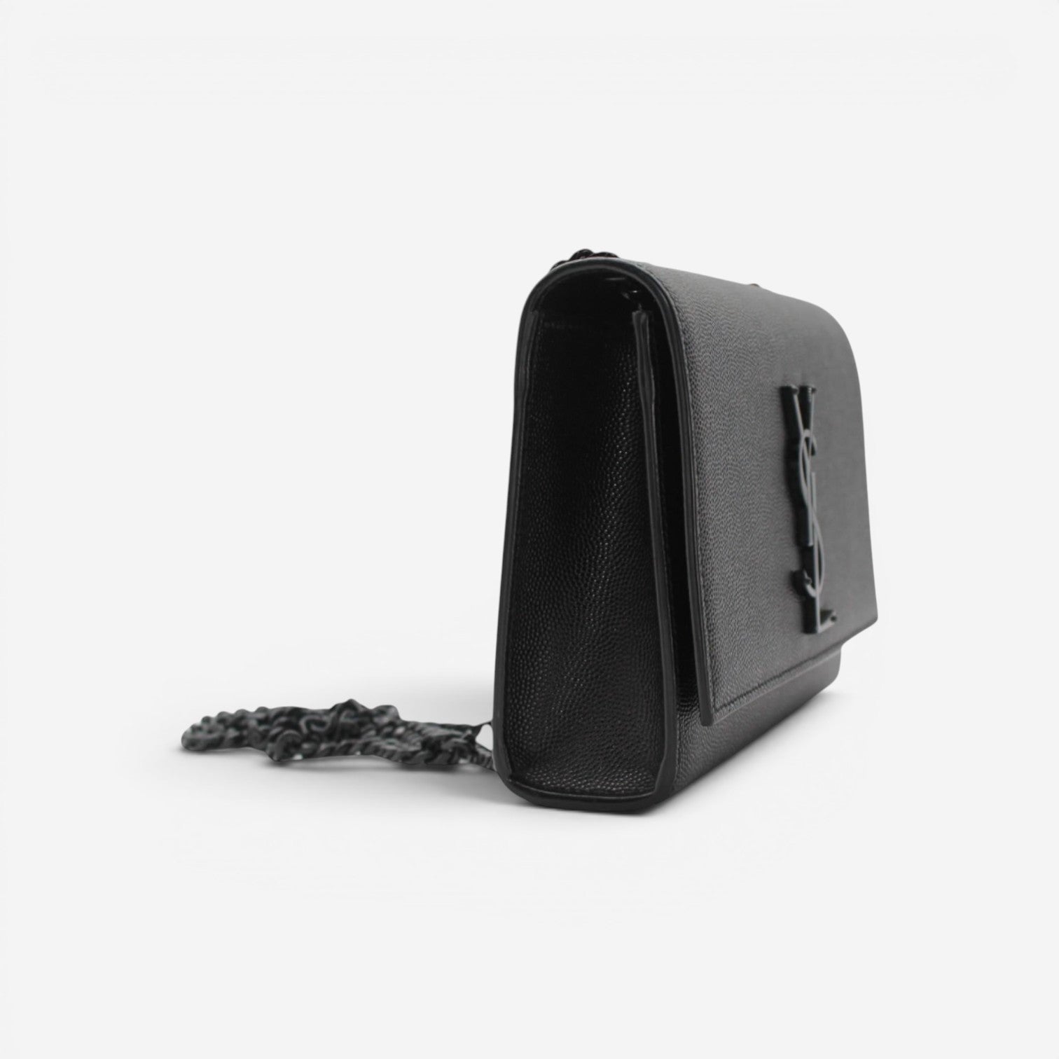 Saint Laurent Kate Small Black Leather Shoulder Bag 469390