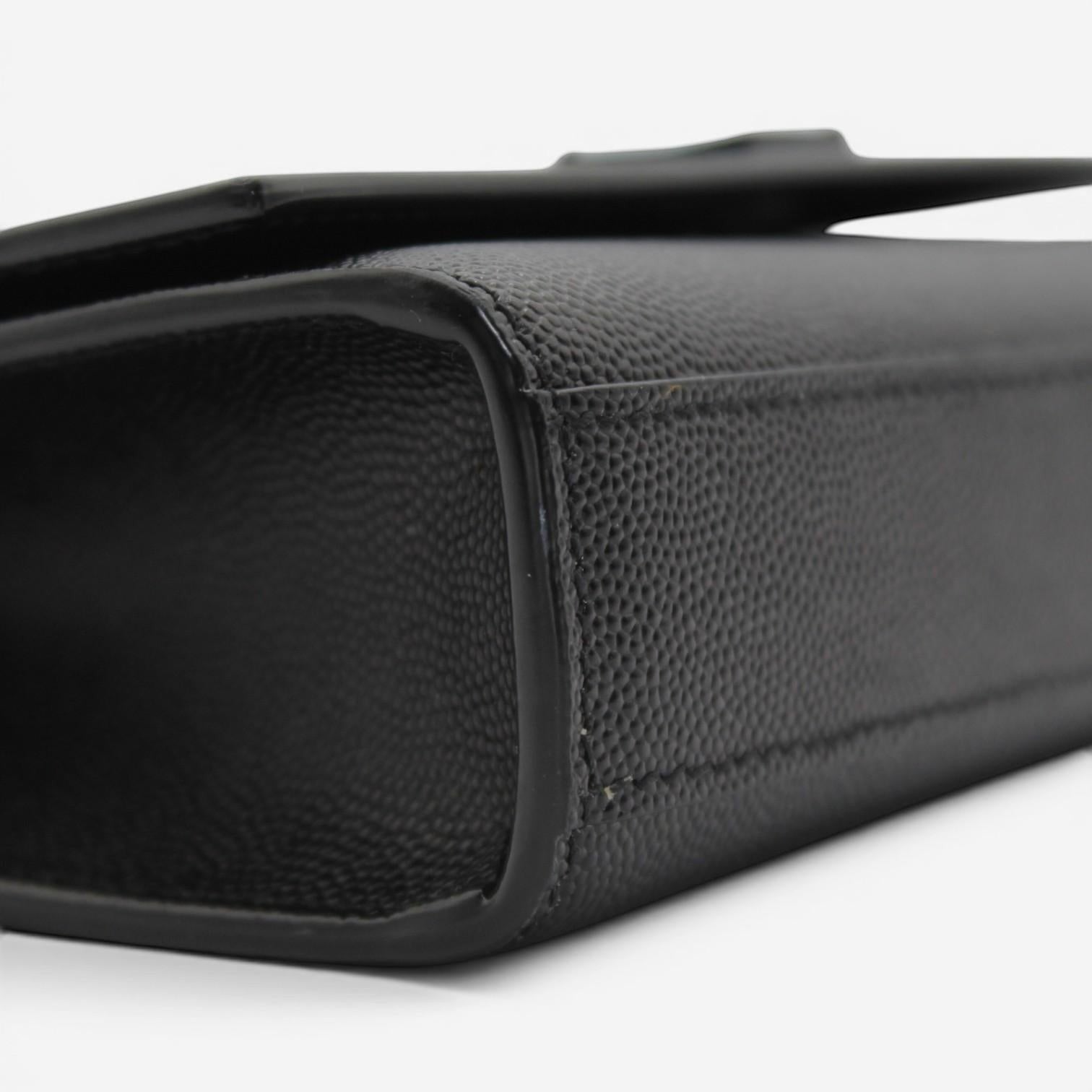 Saint Laurent Kate Small Black Leather Shoulder Bag 469390