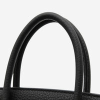 Hermes Birkin 25 Black Togo Leather Handbag 041344CC