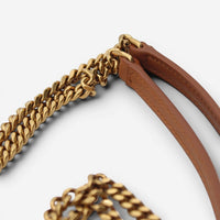 Saint Laurent Niki Mini Natural Raffia Shoulder Bag 838536