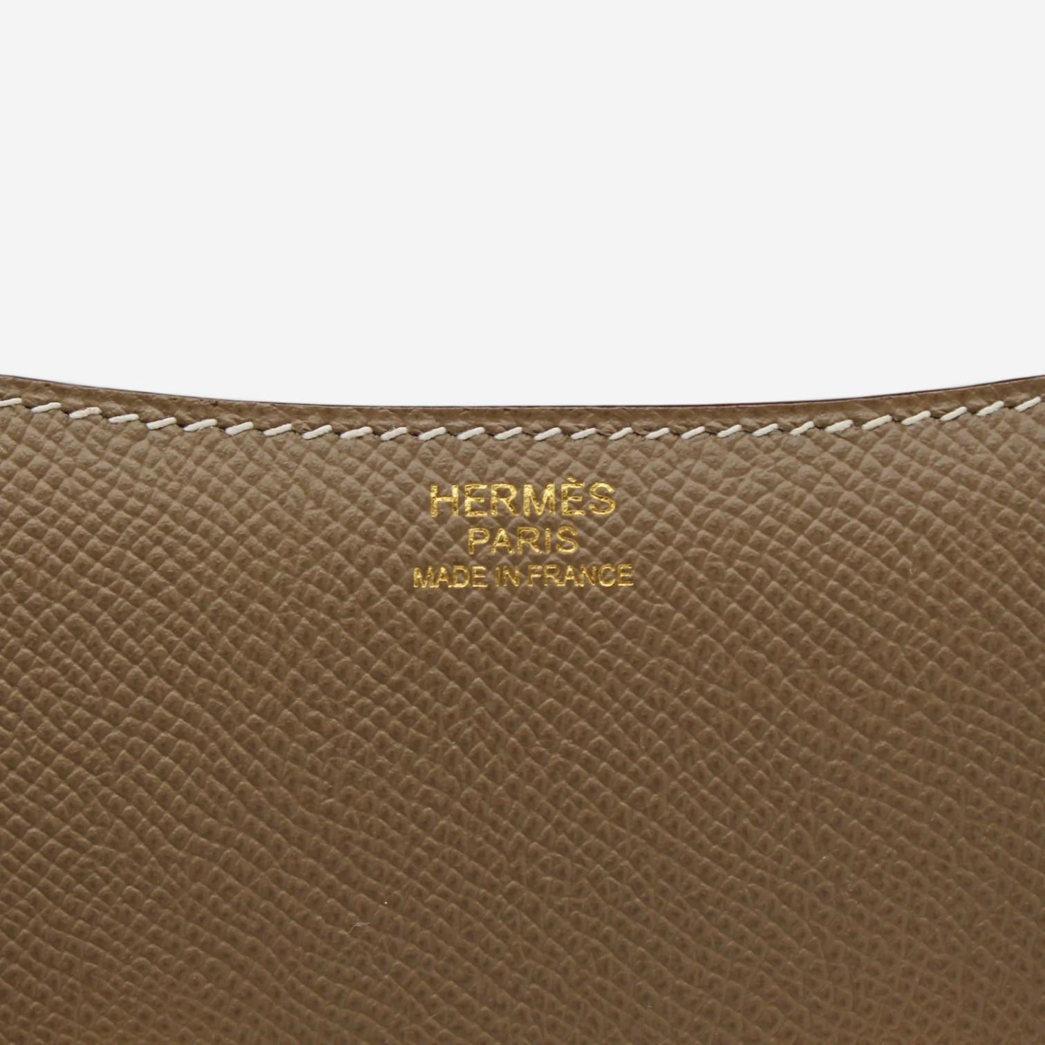Hermès Constance 24 Etoupe Epsom Leather Shoulder Bag 083692CC