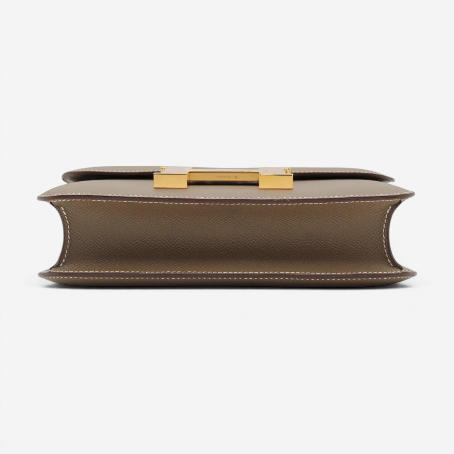 Hermès Constance 24 Etoupe Epsom Leather Shoulder Bag 083692CC