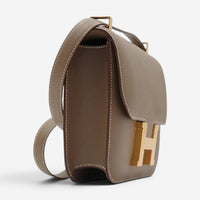 Hermès Constance 24 Etoupe Epsom Leather Shoulder Bag 083692CC