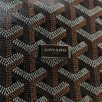 Goyard Belvedere PM Black Coated Canvas Crossbody Bag 2600040239033