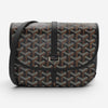 Goyard Belvedere PM Black Coated Canvas Crossbody Bag 2600040239033