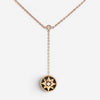 Christian Dior Rose des Vents 18K Rose Gold Onyx & Diamond Necklace JRDV95205_00