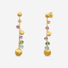 Marco Bicego Africa Multi-Gemstone 18K Yellow Gold Drop Earrings OB1862_MIX02