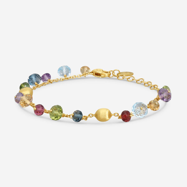 Marco Bicego Africa Multi-Gemstone 18K Yellow Gold Bracelet BB2781_MIX02_Y_02