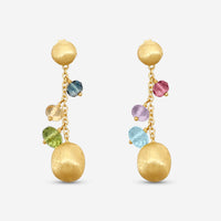 Marco Bicego Africa Multi-Gemstone 18K Yellow Gold Drop Earrings OB1860_MIX02 - THE SOLIST
