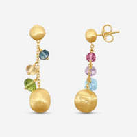 Marco Bicego Africa Multi-Gemstone 18K Yellow Gold Drop Earrings OB1860_MIX02 - THE SOLIST