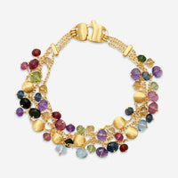 Marco Bicego Africa Multi-Gemstone 18K Yellow Gold Bracelet BB2782_MIX02_Y_02