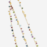 Marco Bicego Africa Multi-Gemstone 18K Yellow Gold Double Necklace CB2785_MIX02