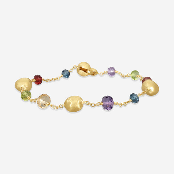 Marco Bicego Africa Multi Gemstones 18K Yellow Gold Bracelet BB2251_MIX02_Y_02
