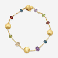 Marco Bicego Africa Multi Gemstones 18K Yellow Gold Bracelet BB2251_MIX02_Y_02