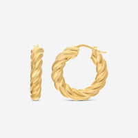 Ina Mar 18K Yellow Gold Medium Hoop Earrings 269016