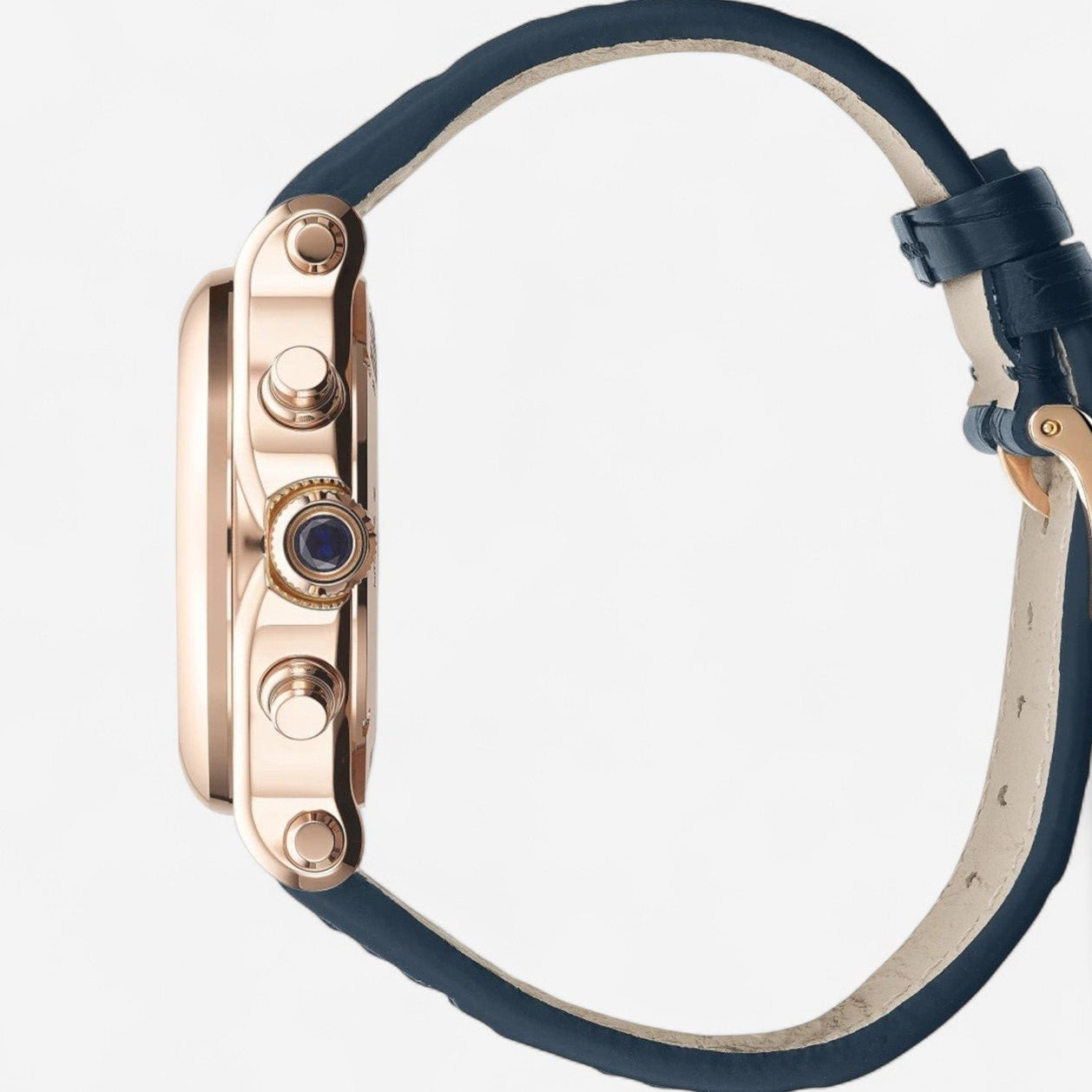 Chopard Happy Sport Chrono 18K Rose Gold Diamond Automatic Ladies Watch 274653-5001