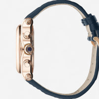 Chopard Happy Sport Chrono 18K Rose Gold Diamond Automatic Ladies Watch 274653-5001