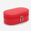 Wolf 1834 Heritage Red Vegan Leather Oval Zip Case 280614 - THE SOLIST
